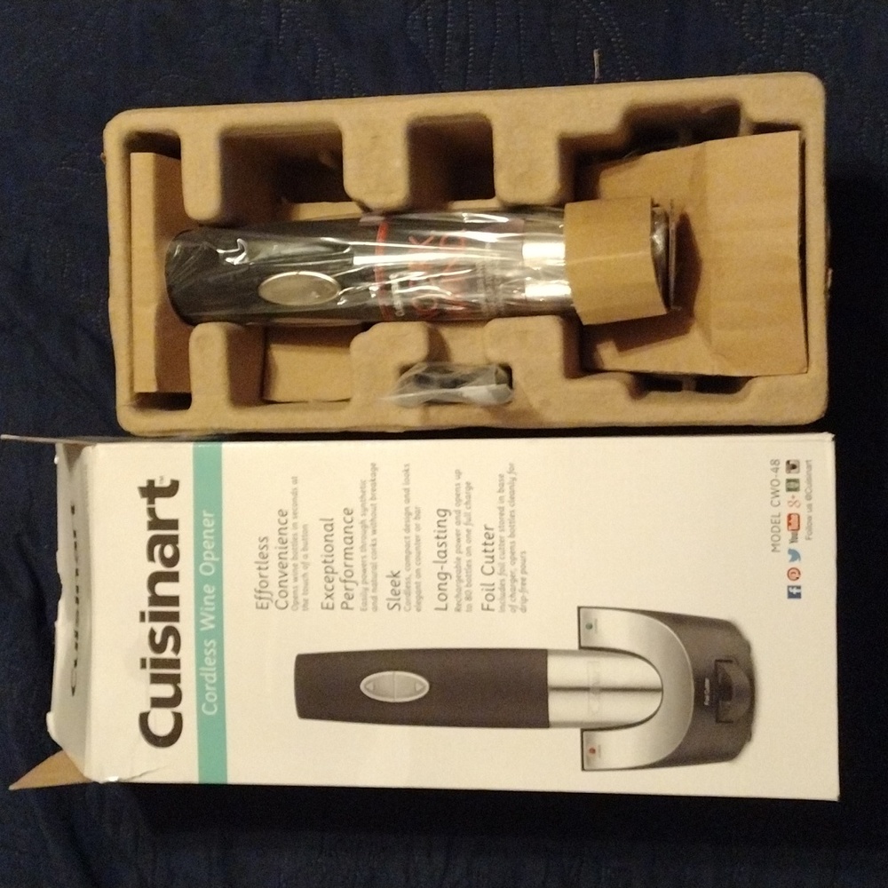 Cuisinart cordless wine opener
